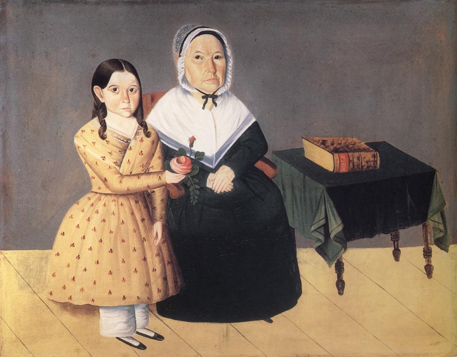 Anna Gould Crane and Granddaughter Jennette